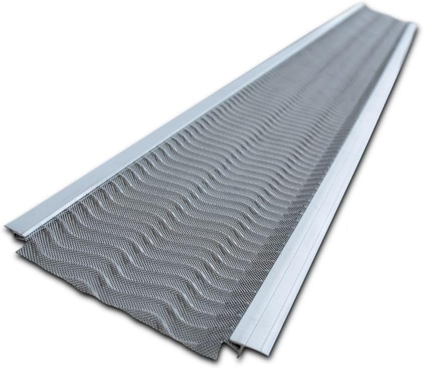 Best Gutter Guard, Period! Aluminum MicroMesh Gutter Guard, Leaf