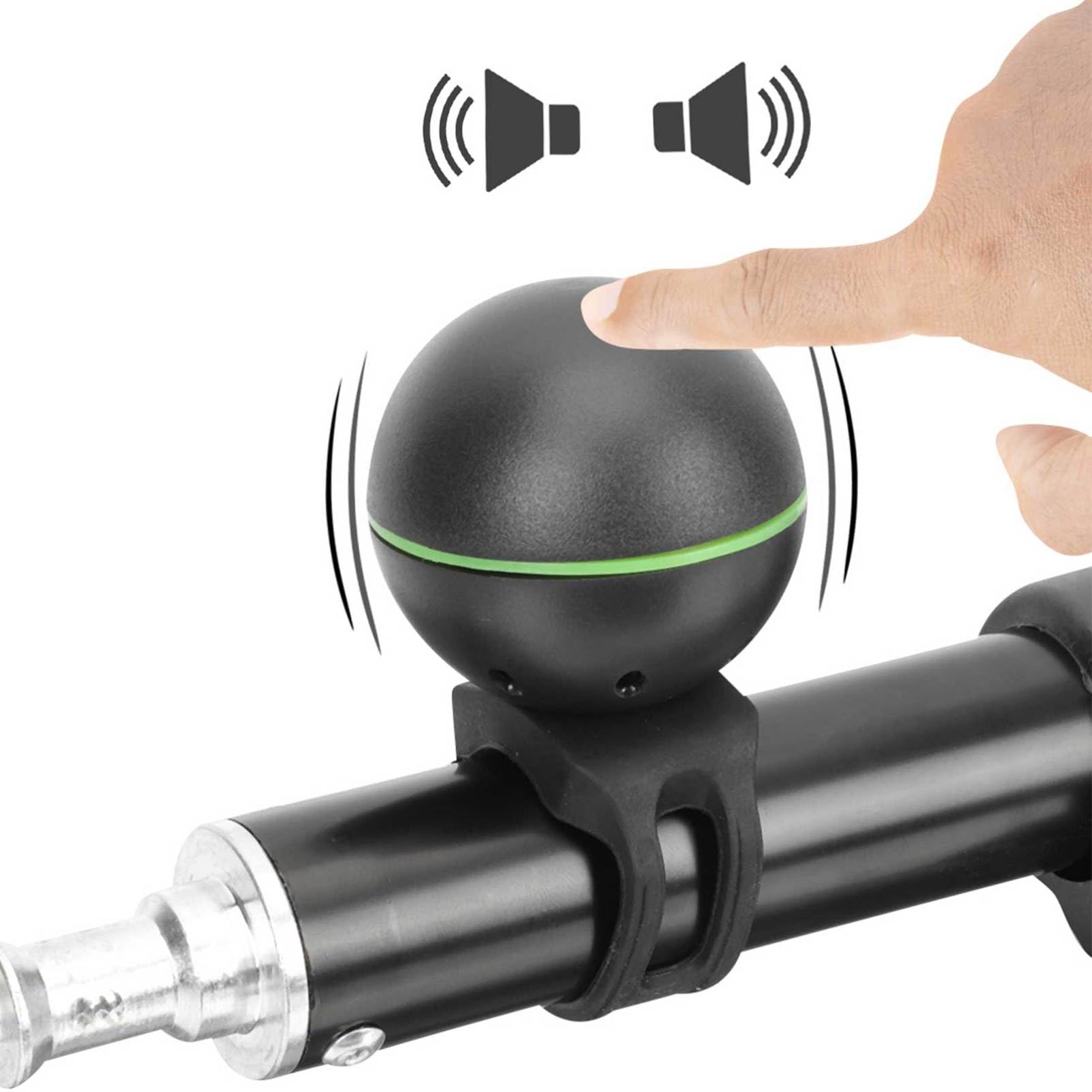 BESPORTBLE Lot De 5 Sonnettes De Vélo Électriques Pliables pour Enfants Klaxon Électronique Sonnette De Guidon Fournitures Universelles pour Vélo