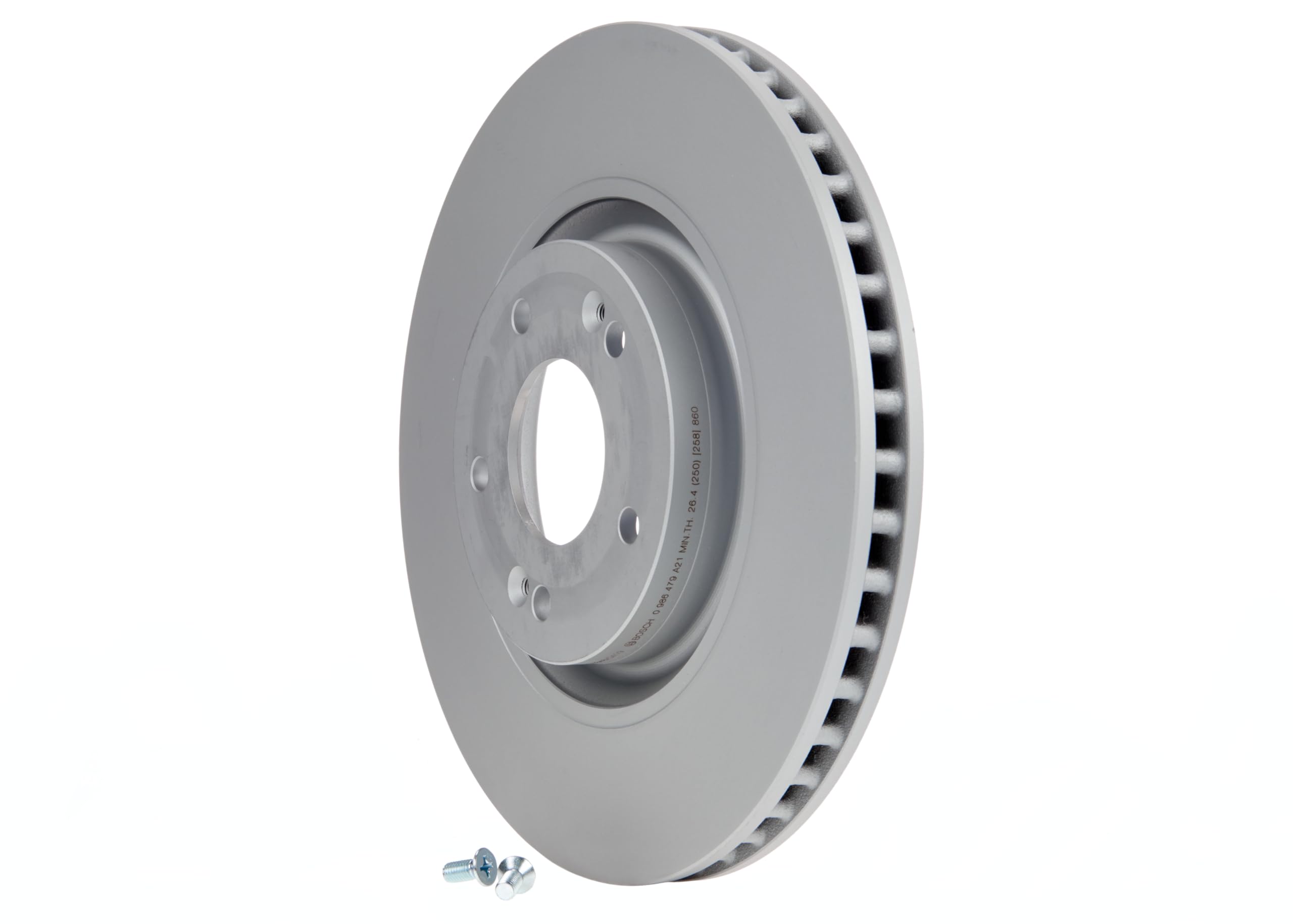 BOSCH Disco Freno BD1708 - Disco Freno Solido di 320mm - Asse Anteriore - Conforme al regolamento ECE-R90 - Lunga Durata, Anticorrosione Avanzata - 1 Disco