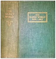 The Baha'i World : An International Record 0853980993 Book Cover