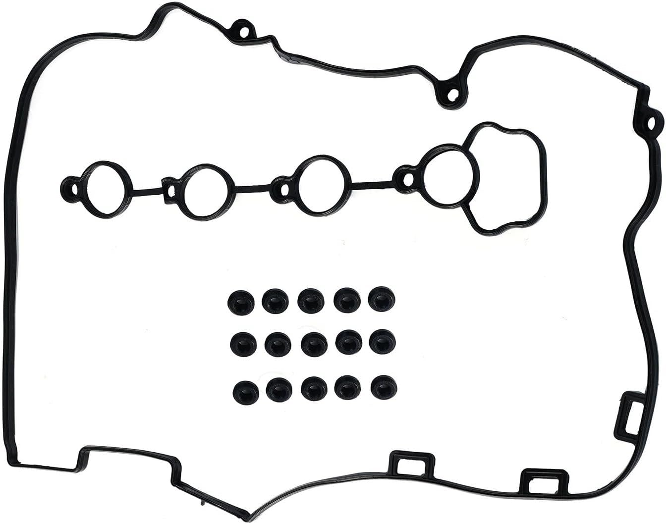 Valve Cover Gasket for Pontiac for G5 2007 2008 2009 for G6 2006 2007 2008 2009 2010 for Solstice 2006 2007 2008 2009 Engine Valves Cover Gasket Valves Seals Oe:12598014 4805044