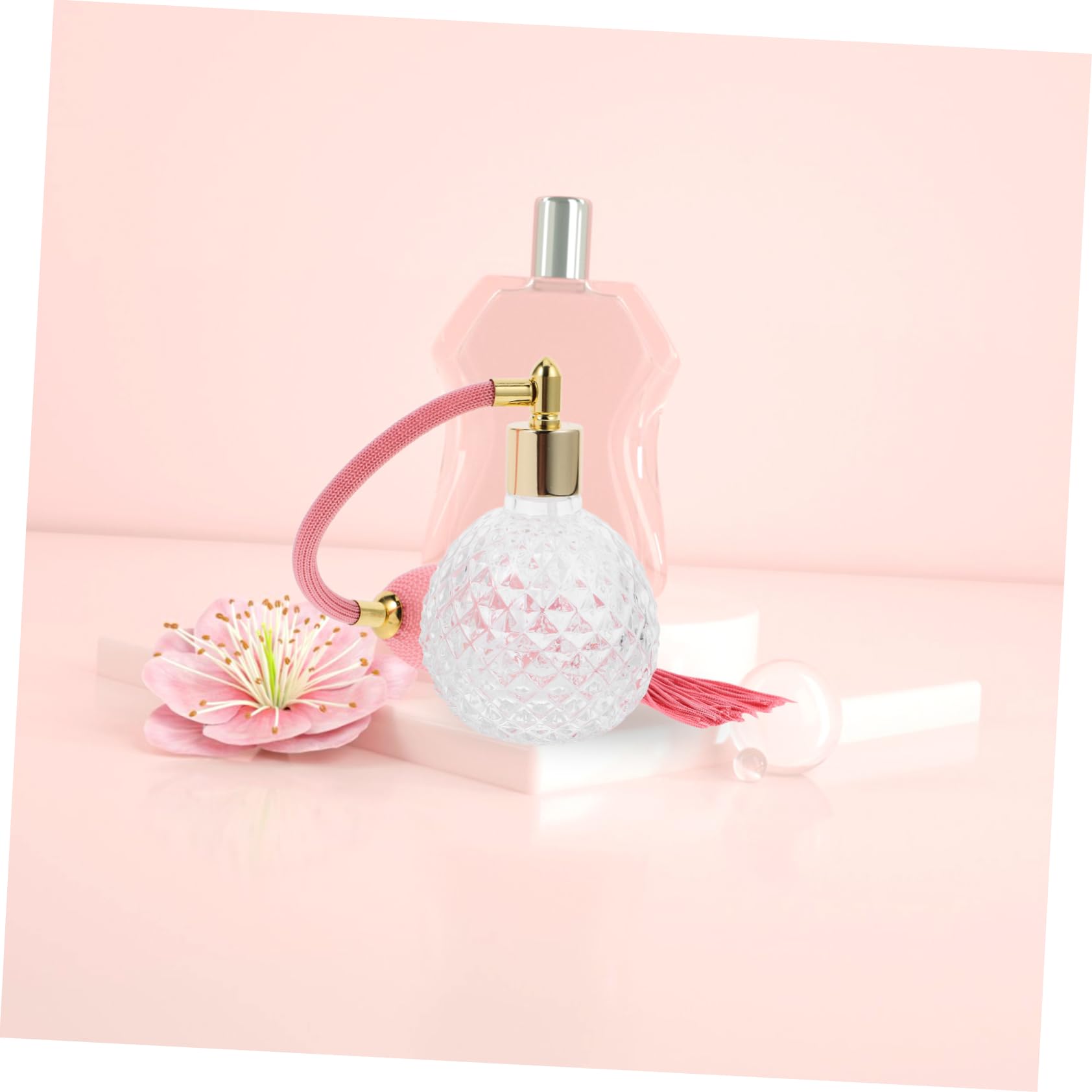 minkissy 1 Pc Botella De Perfume De Rociador De Perfume Recargable Botellas De Perfume Antiguas Botella De Perfume En Aerosol Vidrio Viajar Portátil Máquina De Aromaterapia