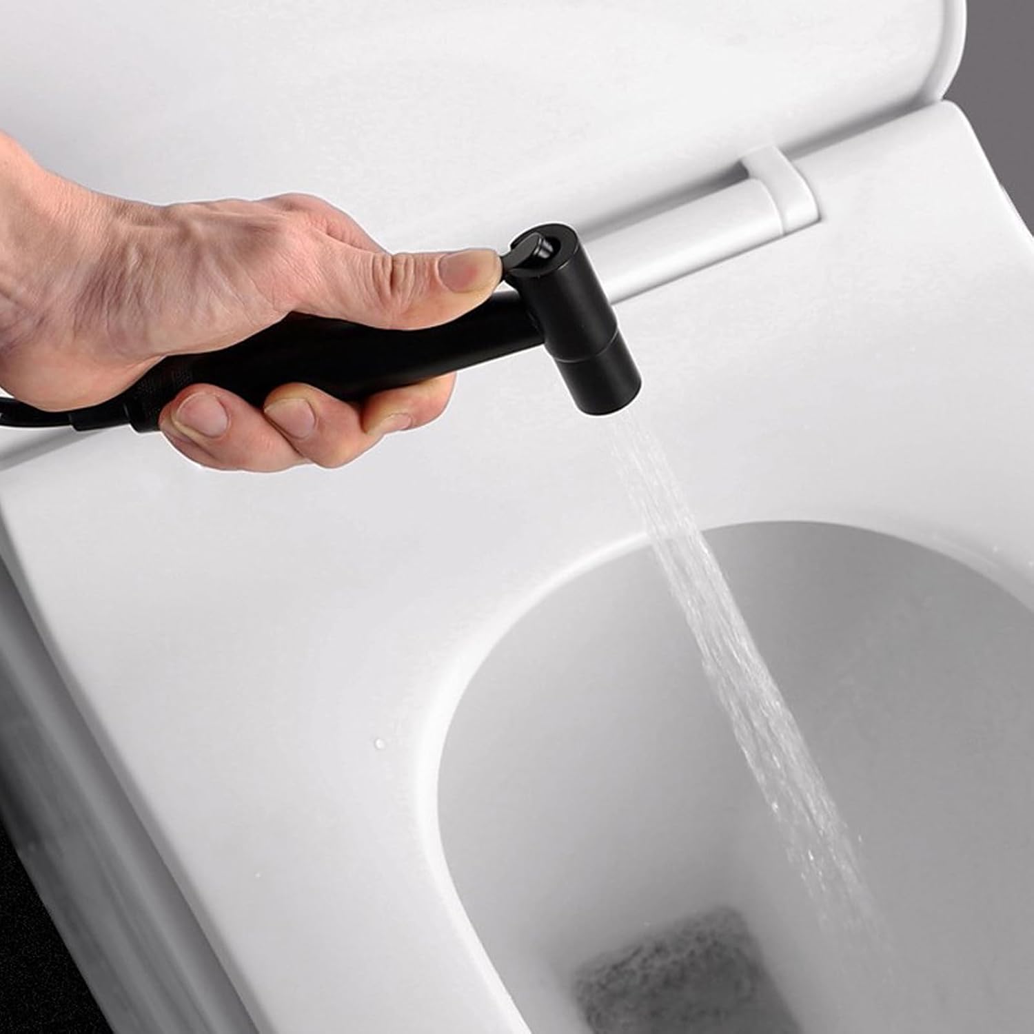 Wall Mounted Stainless Steel Water Sprinkler Set for Toilet Garden Hose Attachment Accessories Stainless Steel High Pressure Bidet Sprinkler