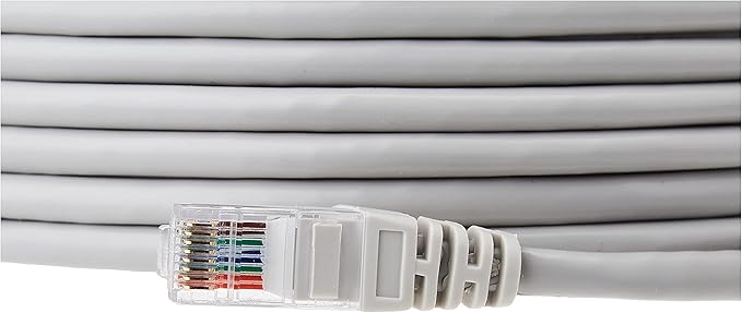 Cable de Red Ethernet Amazon Basics RJ45 Cat-5e 15.2 m Gris miniatura 5