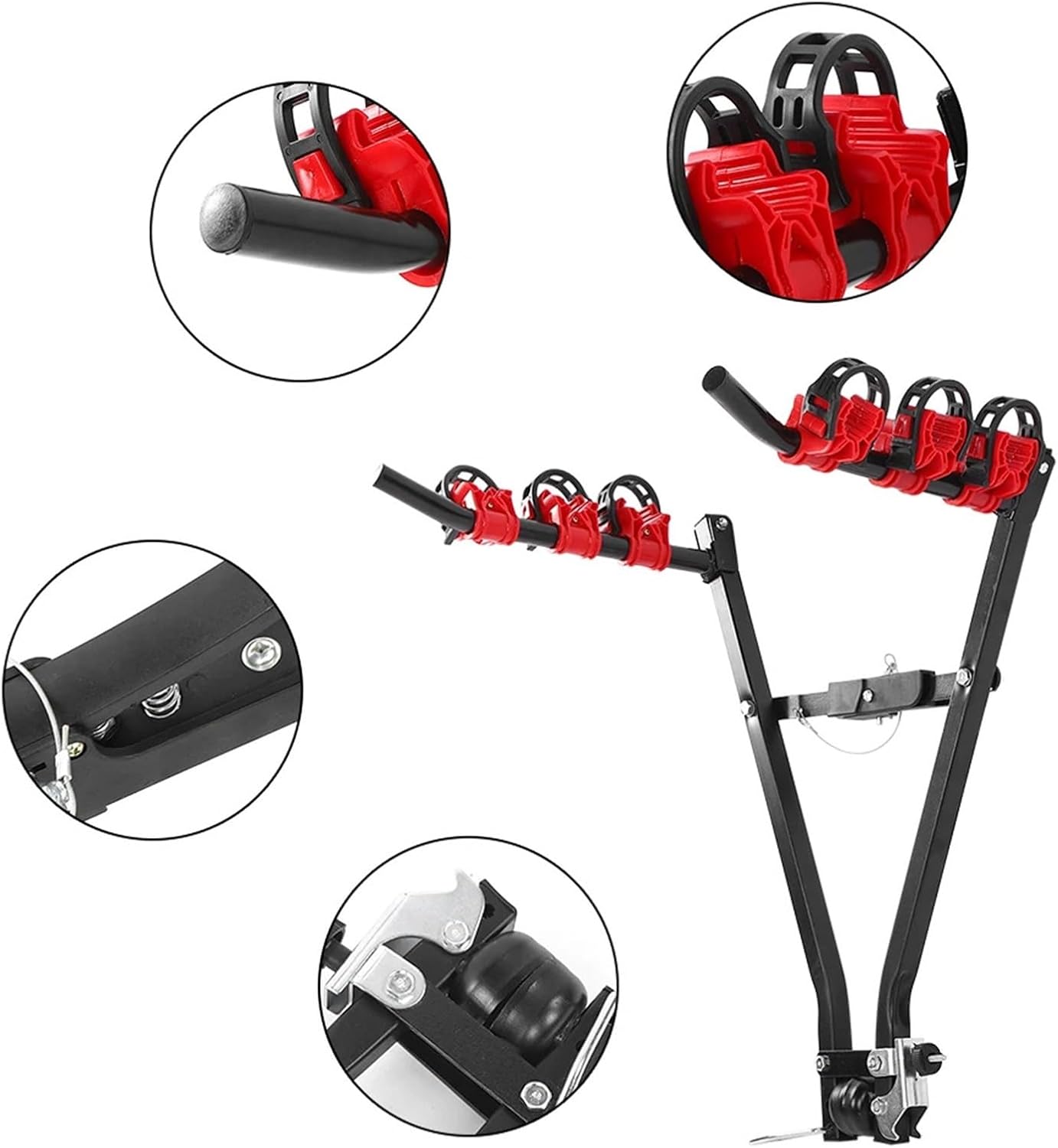 Car Bicycle Carrier Tow Mount Hanger Van Rack Accessory for Automobile Tail