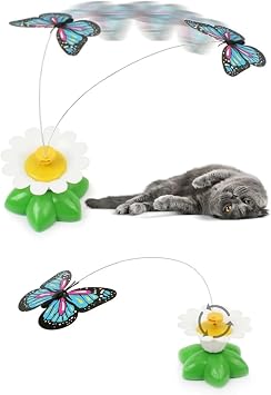 Tineke Hareketli D nen Kelebek - Kedi Oyunca  Pille  al r