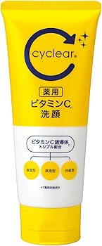 Amazon | cyclear(サイクリア) 薬用 ビタミンC 洗顔 120g | 熊野油脂