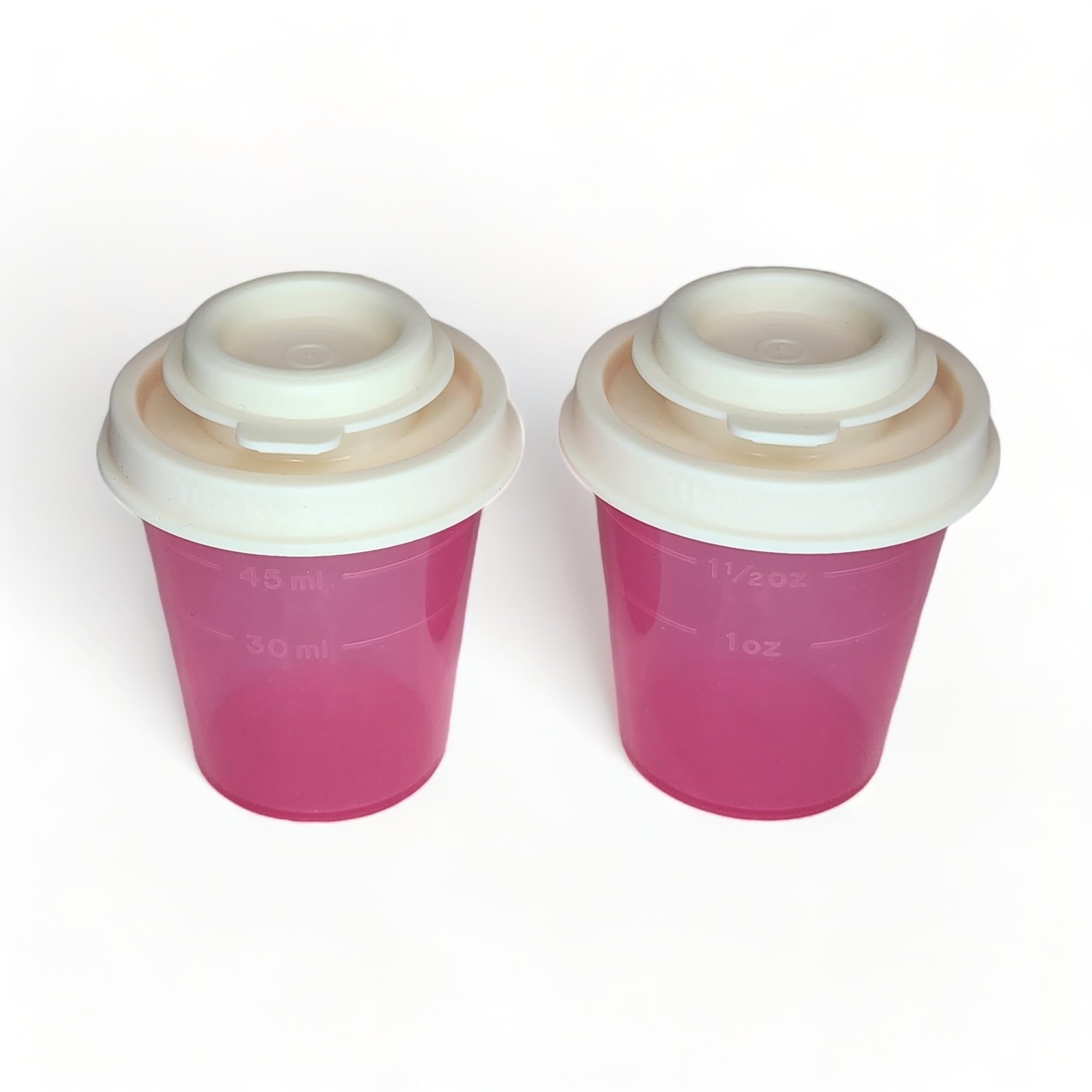 Amazon.com: Tupperware Mini Salt and Pepper Shakers 2 oz Pink with