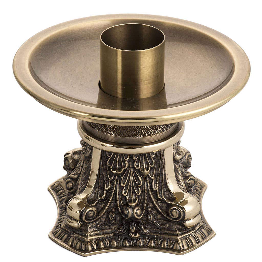 Holyart Candlestick in Bronze