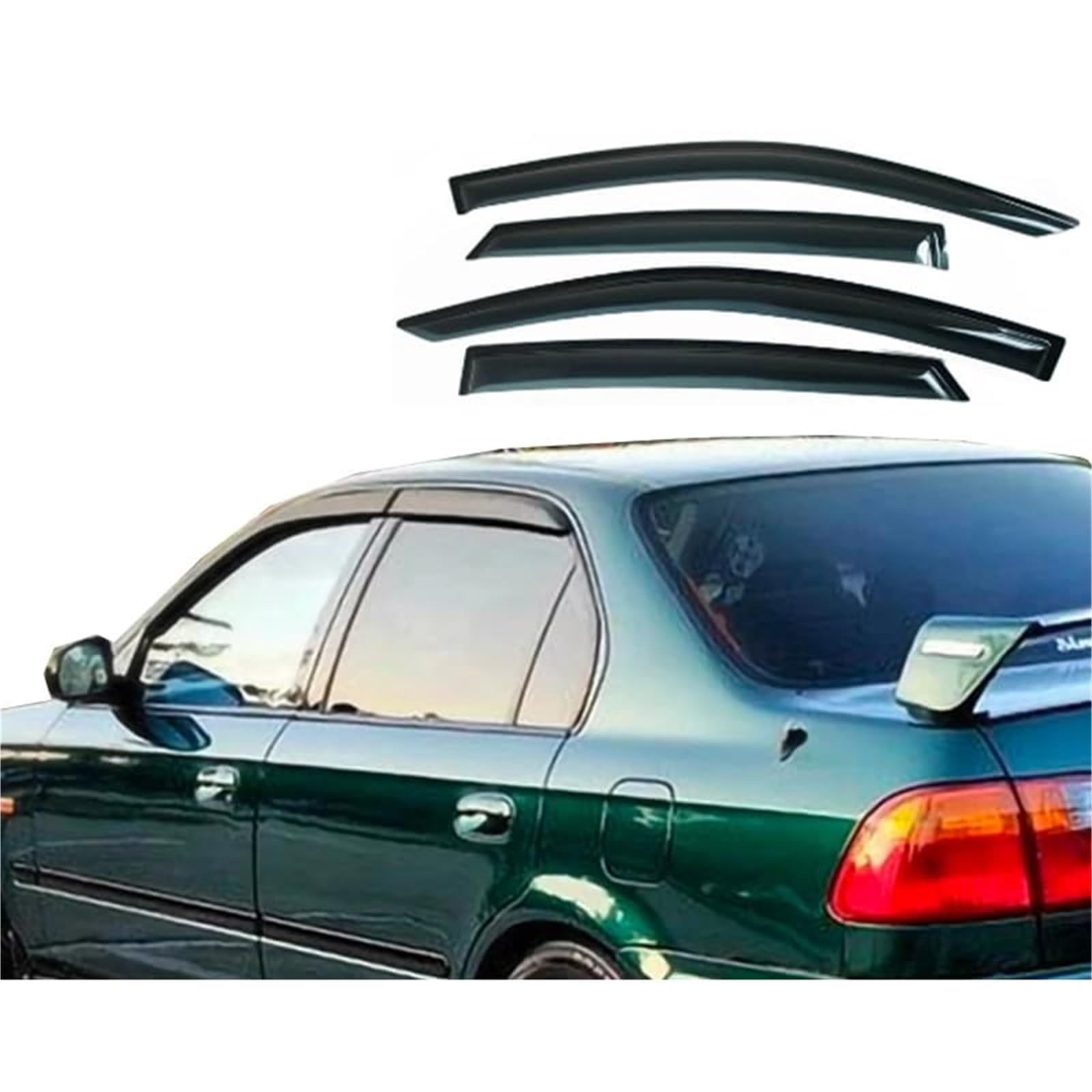 Osłony okienne, dla Civic, Sedan EG EH 1992 1993 1994 1995