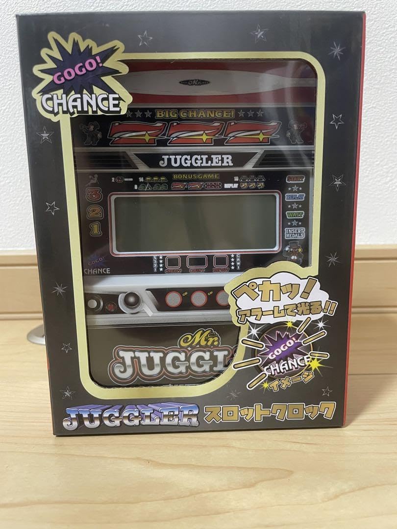 Amazon.co.jp: JUGGLER ジャグラー 目覚まし 時計 スロット