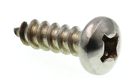 Miniatura 3 de Prime-Line 9020821 Tornillo de chapa metálica, autoroscante, cabeza plana Phillips, #12 X 34 pulgadas, grado 18-8 acero inoxidable, paquete de 100