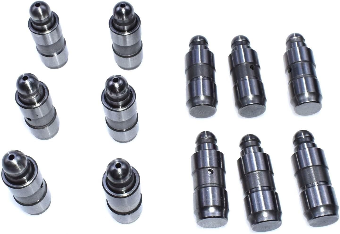 Tappet Hydraulic Valve Lifter 90529534 420007210 1211400200 Compatible with Citroen Compatible with Fiat Compatible with IVECO Compatible with OPEL 1.0l 1.2l 1.4l 12V 16V(Color:8 PCS)