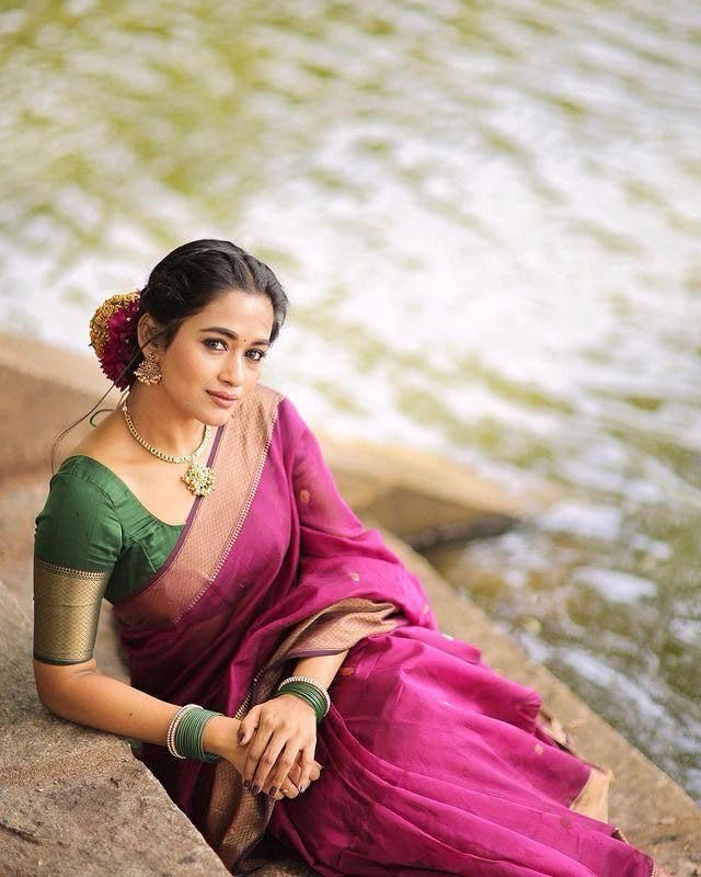 Image of Women's Cotton Soft Silk Sarees | Jamdani Cotton Saree With Attach Unstitched Blouse Piece