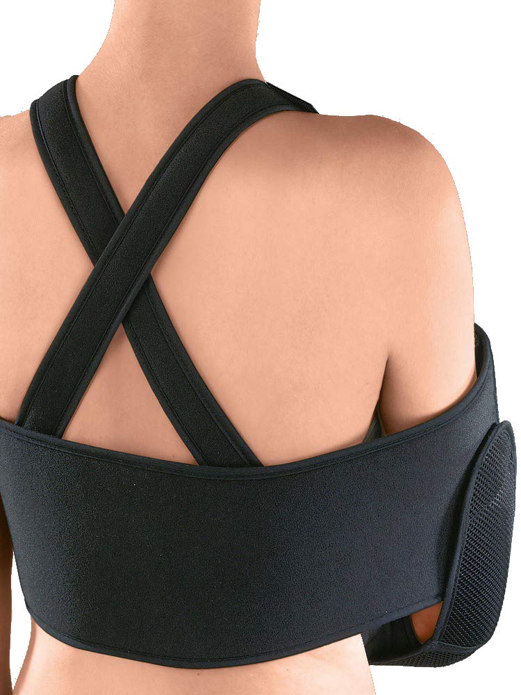 ROTEN Shouldfix II attelle épaule et bras avec immobilisateur et poche coude amovible, droite et gauche pour épaule luxuriante, fractures Homère