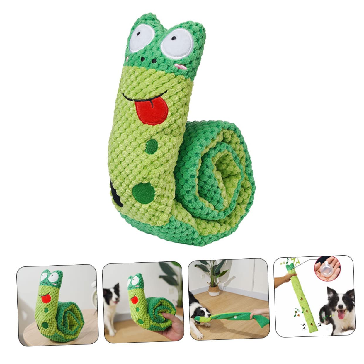 SUPVOX 2pezzi Per Squeaky Interattivo Per Masticare Stimola La Pulizia Dei Denti e La Noia Design e