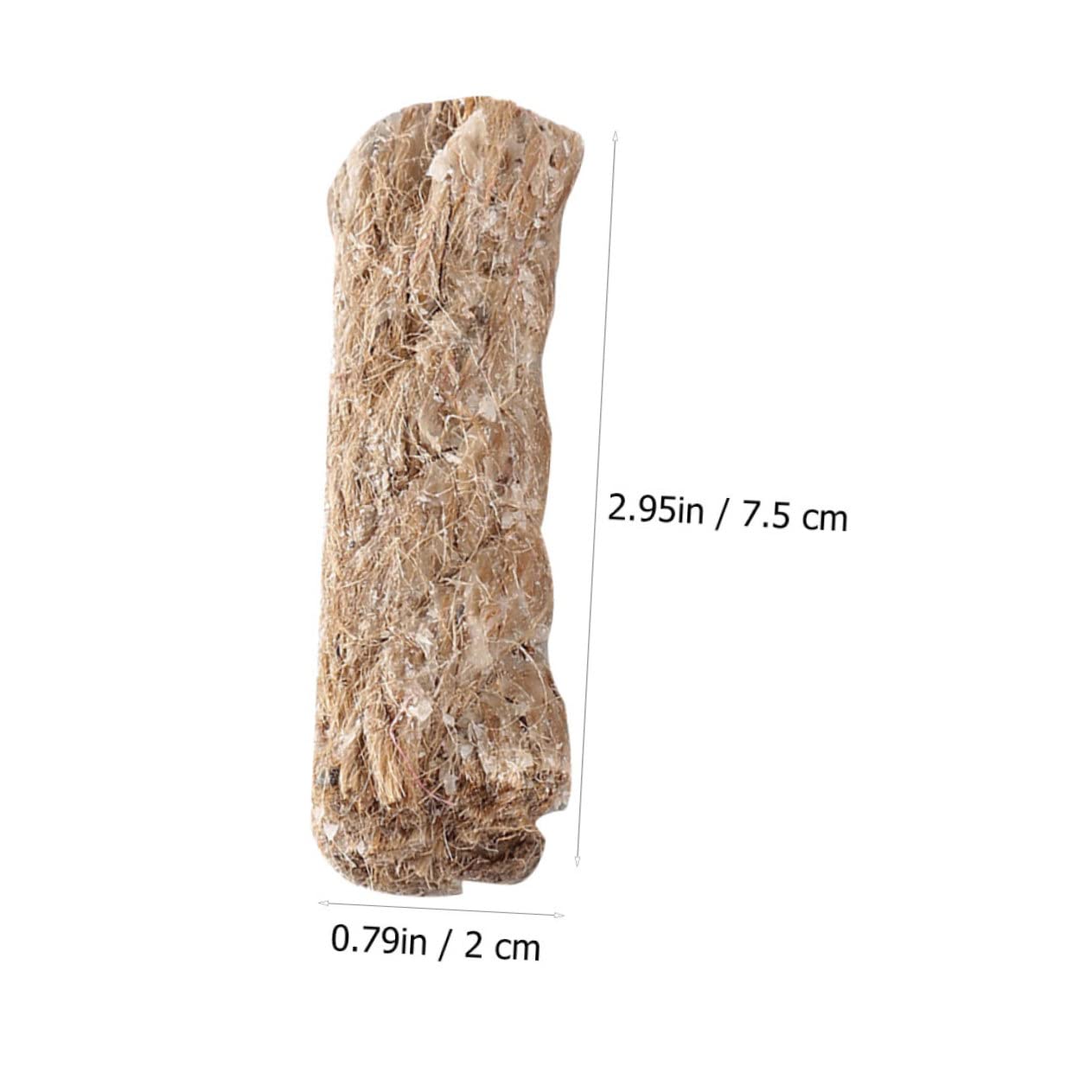 NAMOARLY Waterproof Jute Ropes Fire Starter 5pcs for Campfire Windproof Jute Cord Long Burning Time for BBQ Supplies