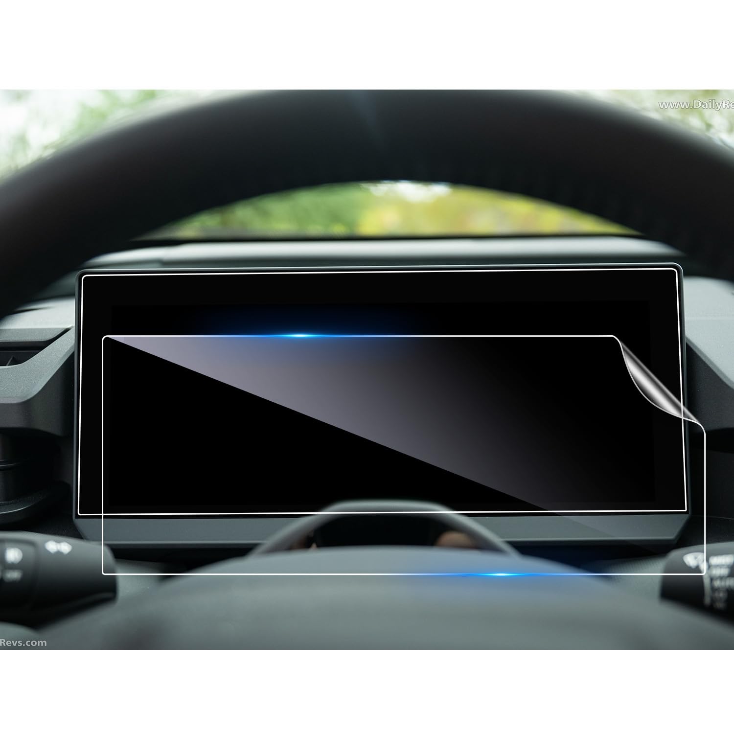 CDEFG 2Pcs 2026 RAV4 Screen Protector for 2026 Toyota RAV4 12.3-Inch Dash, for 2026 RAV4 (LE/XSE/SE/XLE Premium/Woodland/XSE/Limited) Accessories Nano Screen Cover HD Clear - 2