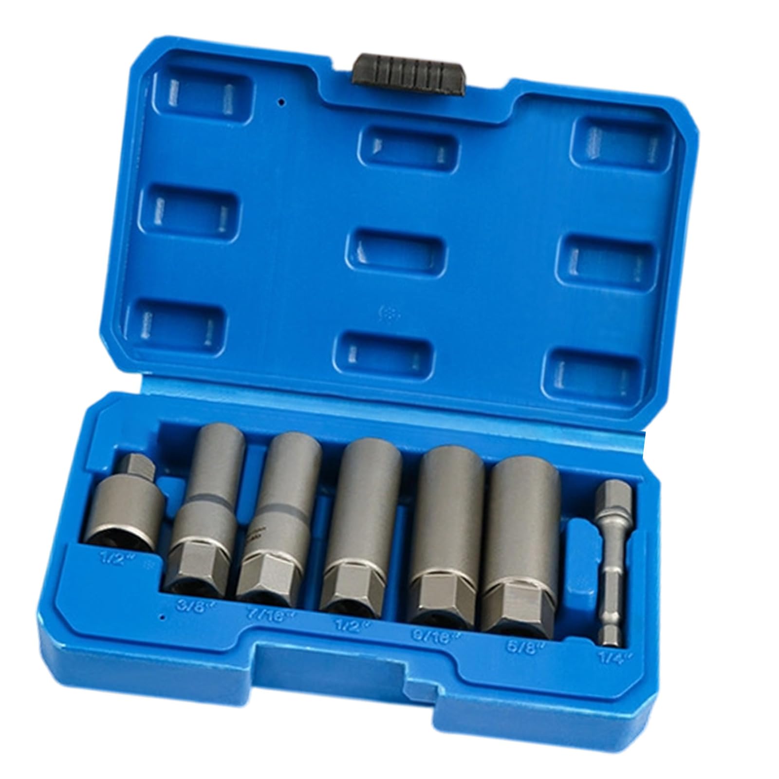 Zxfdsfdbnm 7 Piece Set Damaged Screw Extractor Drill Bit Set For Hexagonal Screws Bolt Extractors