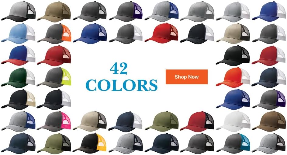 Custom Logo Embroidered Trucker Hats for Men Adjustable Snapback Mesh Cap Great for Outdoors Baseball Cap Black - Image 7
