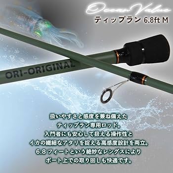 エイテック　クレイジーティップラン　ロッド　エギ　セット エイテック 船エギングロッド クレイジーティップラン