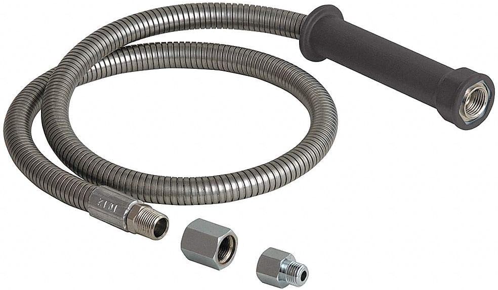 Chicago Faucets Pre-Rinse Hose, 44"L for Most Faucets - 83-44ABNF