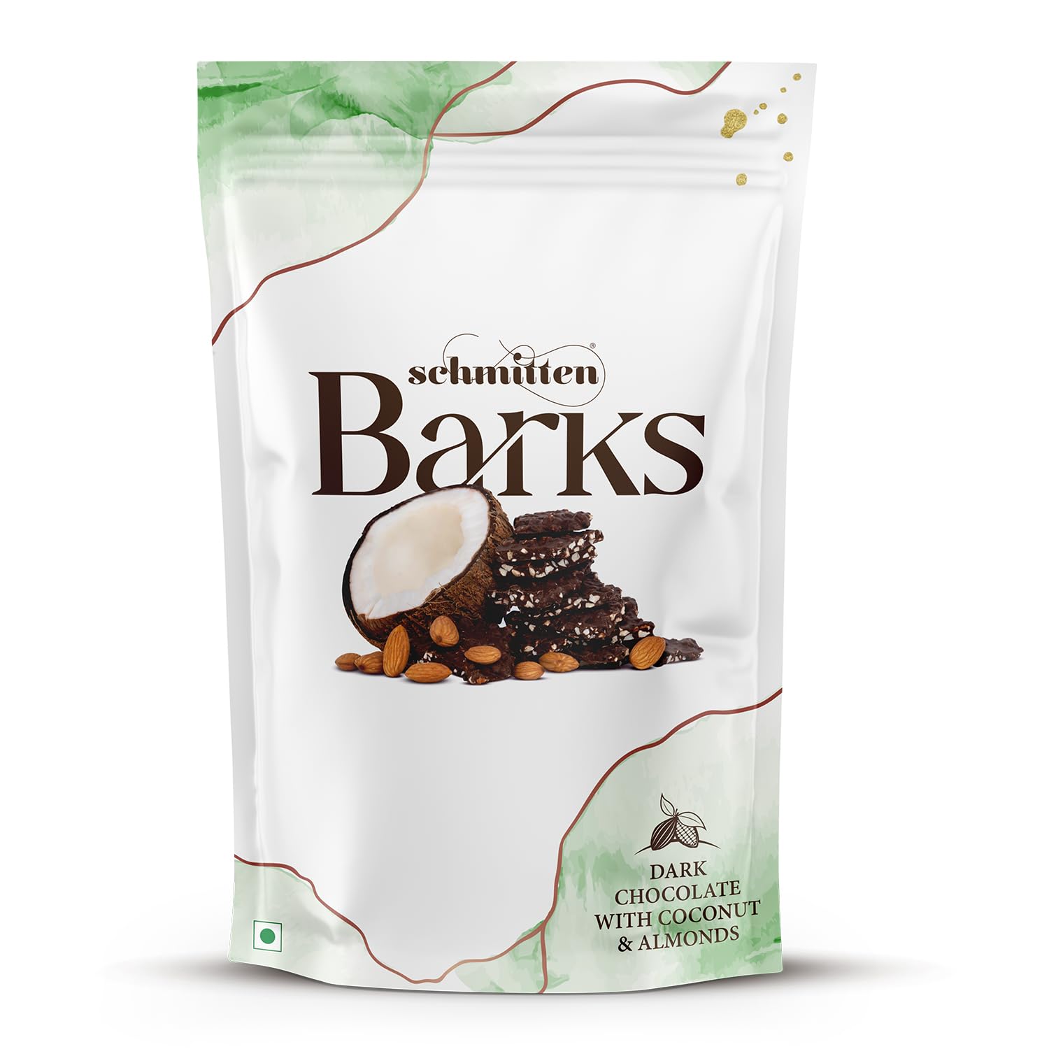 Schmitten Barks Dark Chocolate with Coconut and Almonds, 110 grams (B0CY2S8V4R) Amazon Price History, Amazon Price Tracker