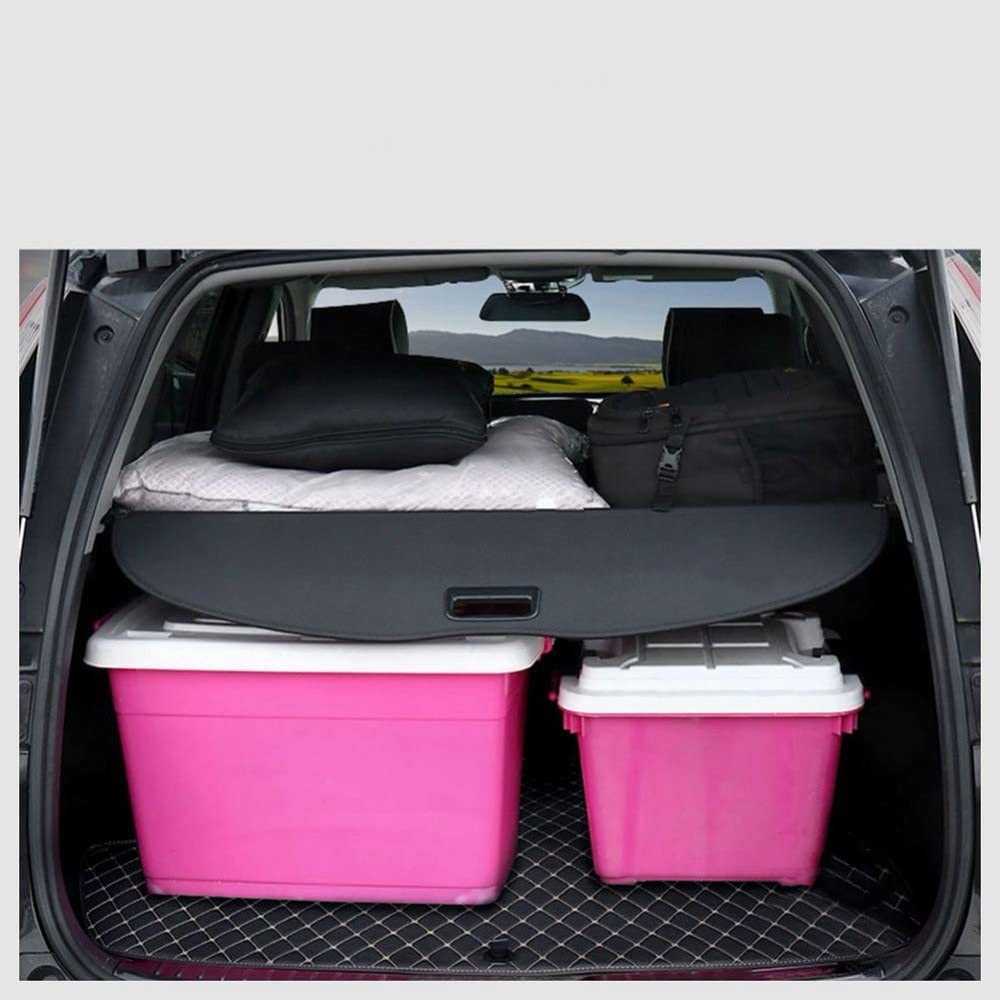 Coffre Arrière Voiture Cargo Couverture Bagages Sécurité Ombre Bouclier Rideau Rétractable Cargo Cover pour N&issan pour X-Trail 2014 2015 2016 2017 2018