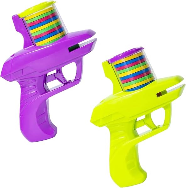 2 pcs de lanceurs de Frisbee en Mousse Peuvent être utilisés pour Lancer des disques et Autres idéal comme Cadeau d'anniversaire ou de Pâques pour Les Jeux en Plein air - 1