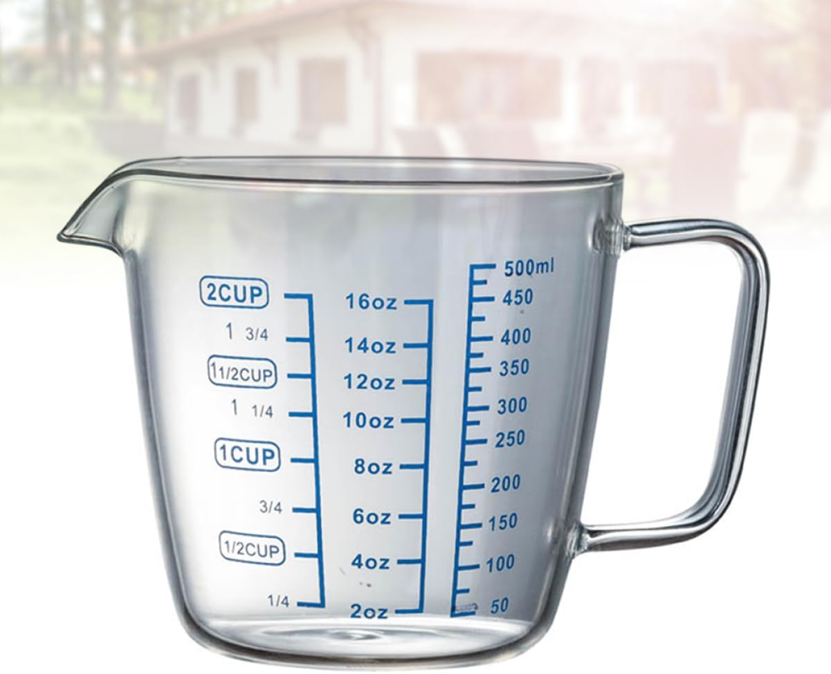 Home Measuring Cup Baking Measure Cup Tool Boys and Girls Milk Scale Microwave Easy Clean