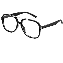 FEISEDY Trendy Aviator Sunglasses for Women Men Square 70s Lightweight Shades B4199