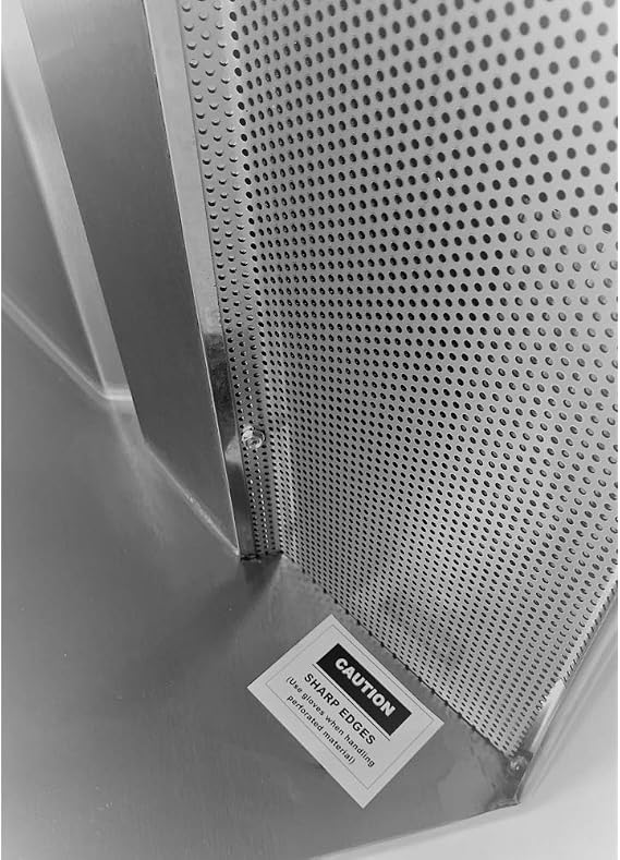 HOODMART 4' Restaurant Hood System with Makeup Air | Includes Exhaust Fan, Supply Fan, Equipment Accessories | Heavy Duty Stainless Steel Commercial Kitchen Equipment