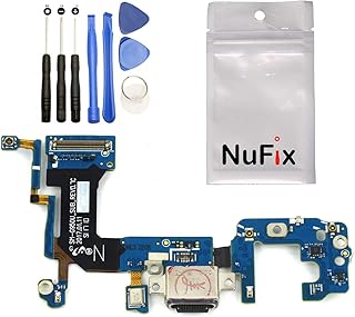 NuFix Replacement for Samsung Galaxy S8 Charging Port Flex Connector Board Module PCB Part Dock Connector USB Cable for Samsung Galaxy S8 SM-G950W SM-G950U SM-G950W8 G950W G950U