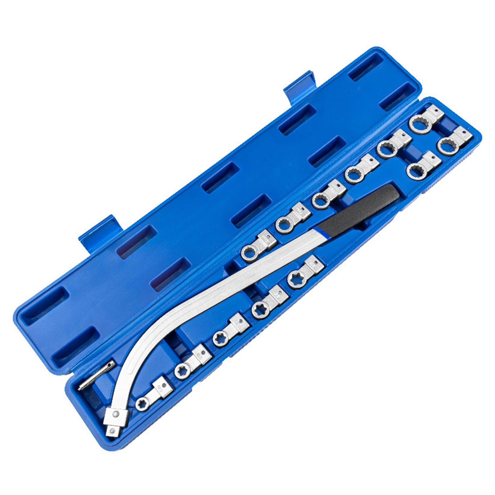 Fyearfly Jeu de clés à poulie tendeur de moteur, kit d'outils de courroie CR-V, 13 pièces, boîte à outils