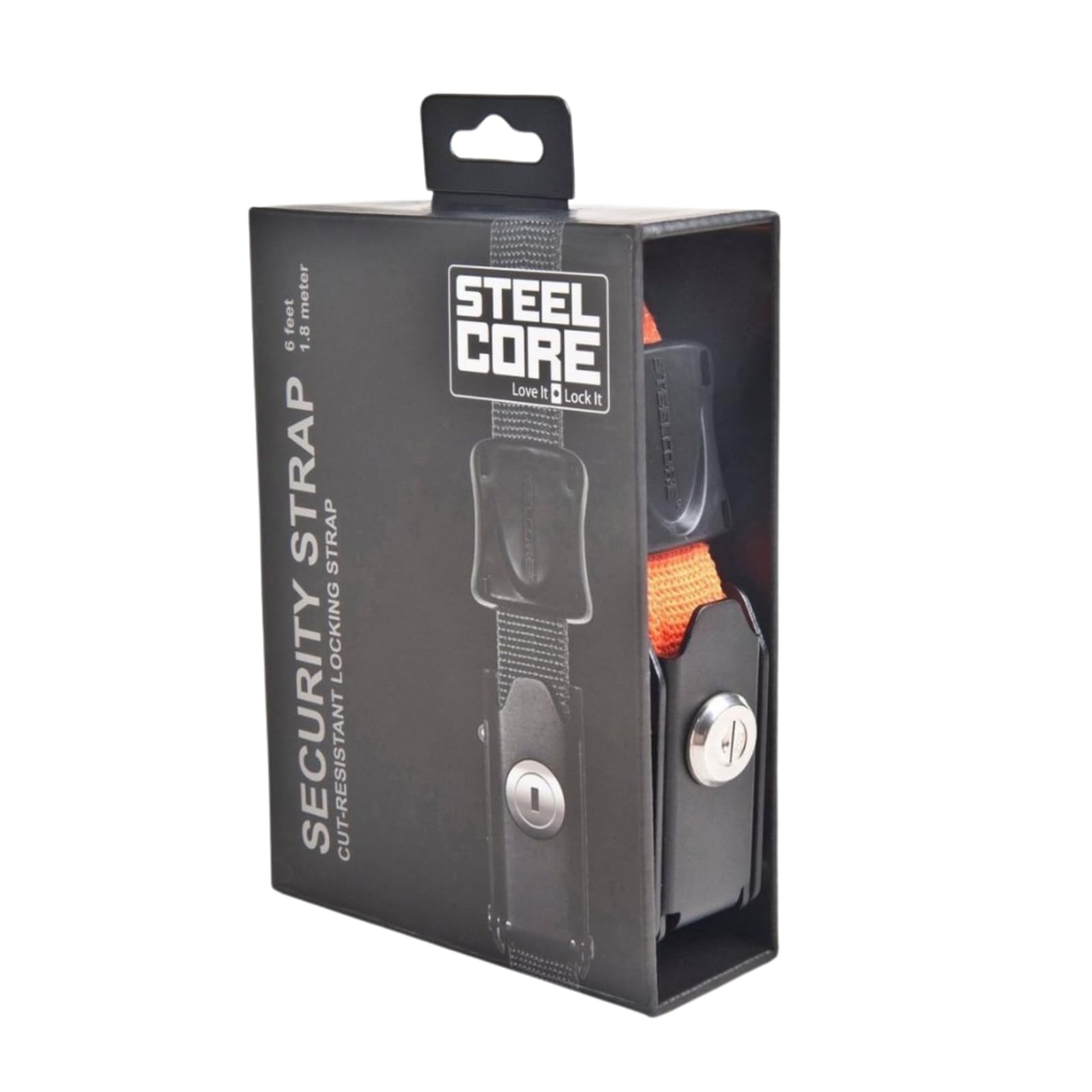 Kriega Cintura di Sicurezza del Nucleo in Acciaio (Black,One Size)