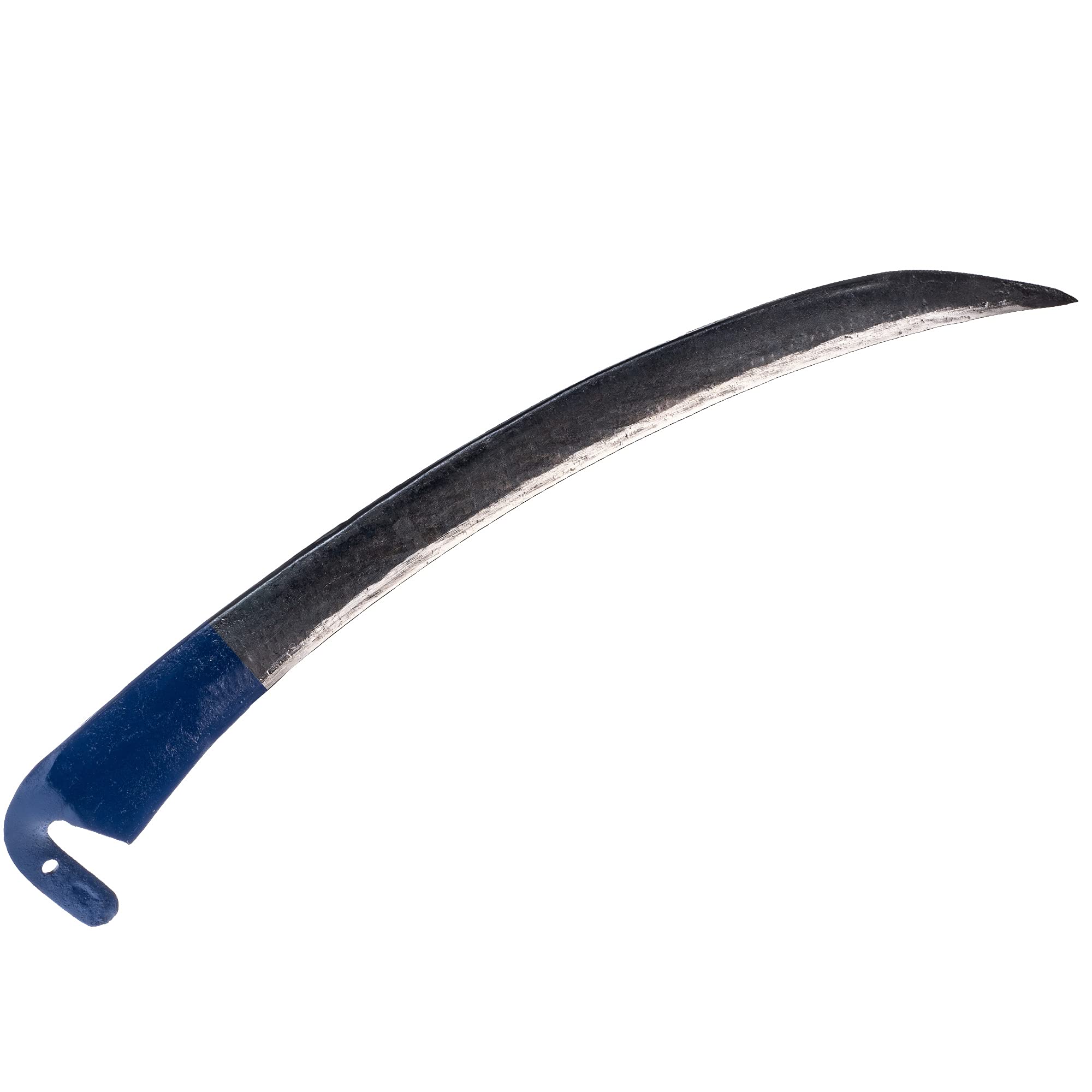KADAX Faucille de jardin en métal, faucille, faucille pliante, faucille pour plantes sauvages, faux, faucille de jardin, faucille à herbe, faucille à feuilles, faucille à main, petite faucille (80 cm)