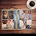 Giftgarden Photo Album 4x6 Family Tree Wooden Cover 120 Pockets Photobook for 4 by 6 Picture