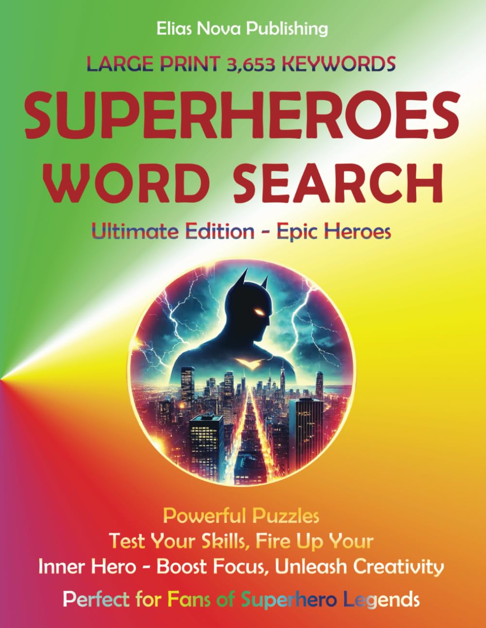 SUPERHEROES WORD SEARCH Ultimate Edition Epic Heroes