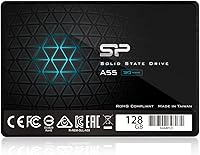 Vista 2 de Silicon Power 128GB SSD 3D NAND A55 SLC Caché Rendimiento Aumentado SATA III 2.5" 7mm (0.28") Unidad de Estado Sólido Interna (SU128GBSS3A55S25AH)