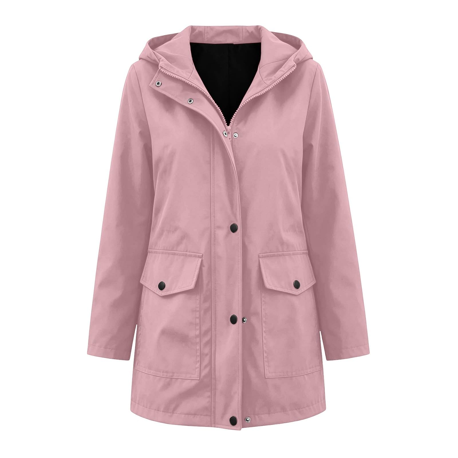 Generisch Lange Jacke für Outdoor-Aktivitäten, leichter Windbreaker, ideal für Freizeit Wanderungen
