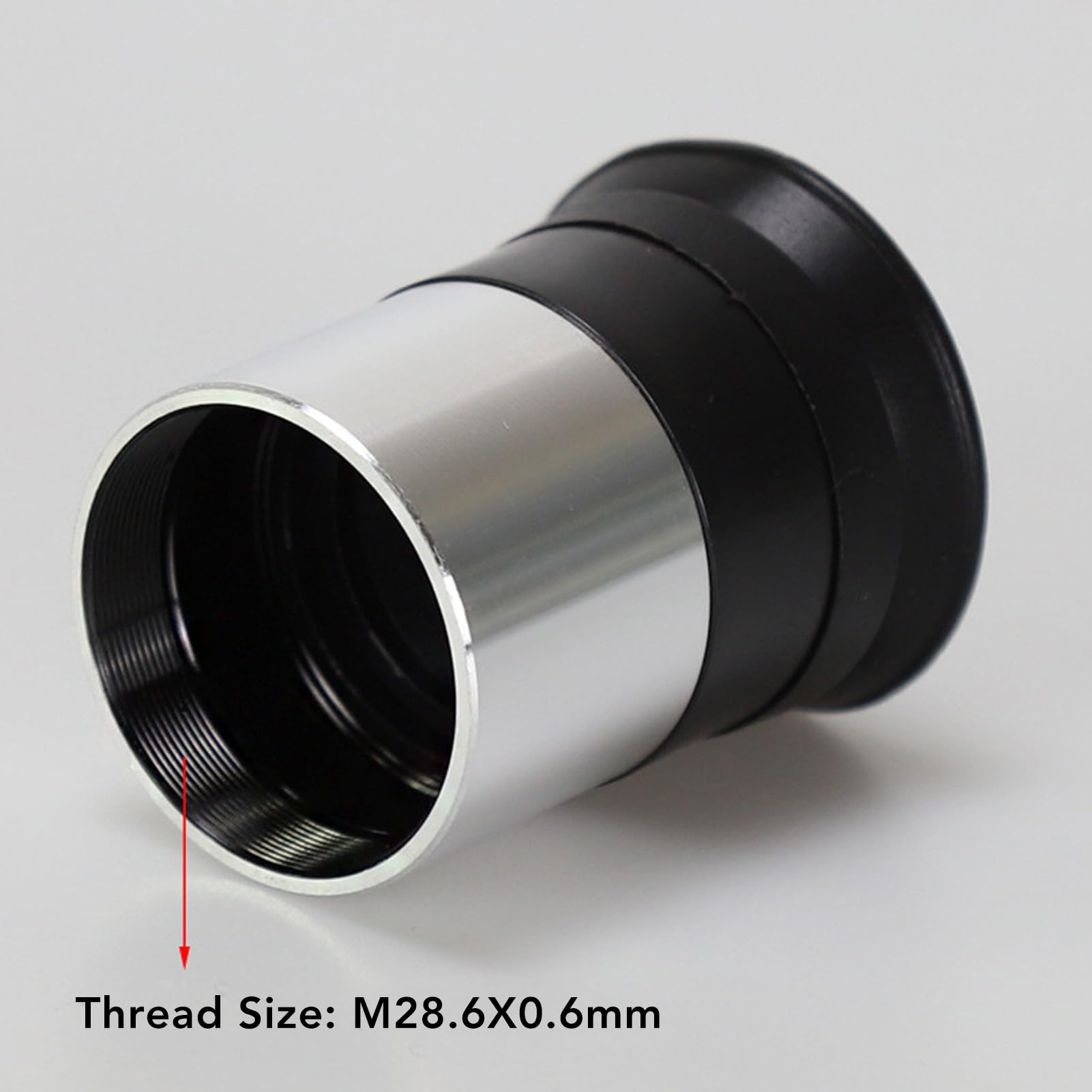 Ocular de Telescopio de 1,25 Pulgadas y 10 Mm, Accesorio de Telescopio de 52 Grados con Revestimiento Azul para Telescopio Astronómico, Rosca M28,6x0,6 Mm