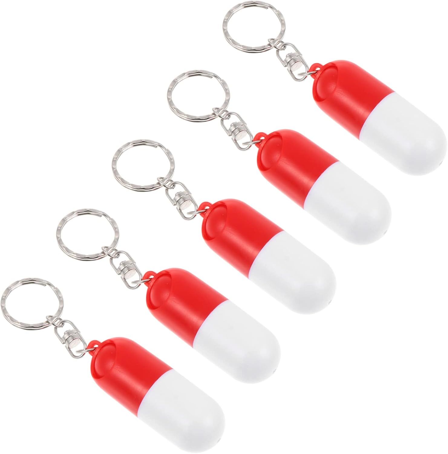 Photo Keychain Walgreensl015 Round White Pill - k2dskd1