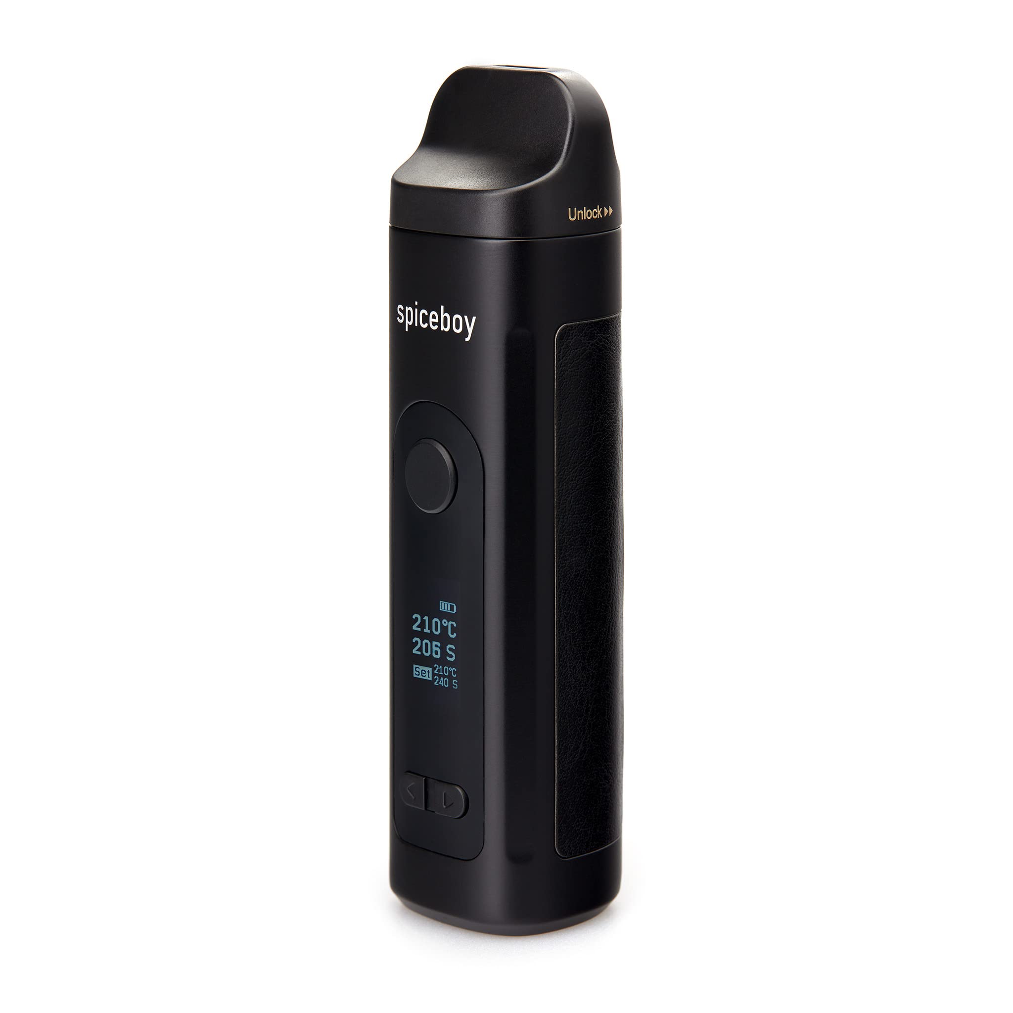SPICEBOY® Vaporizer Nikotinfrei I Kräuter Verdampfer I Gradgenau I Dual Heat I Oled I USB-C