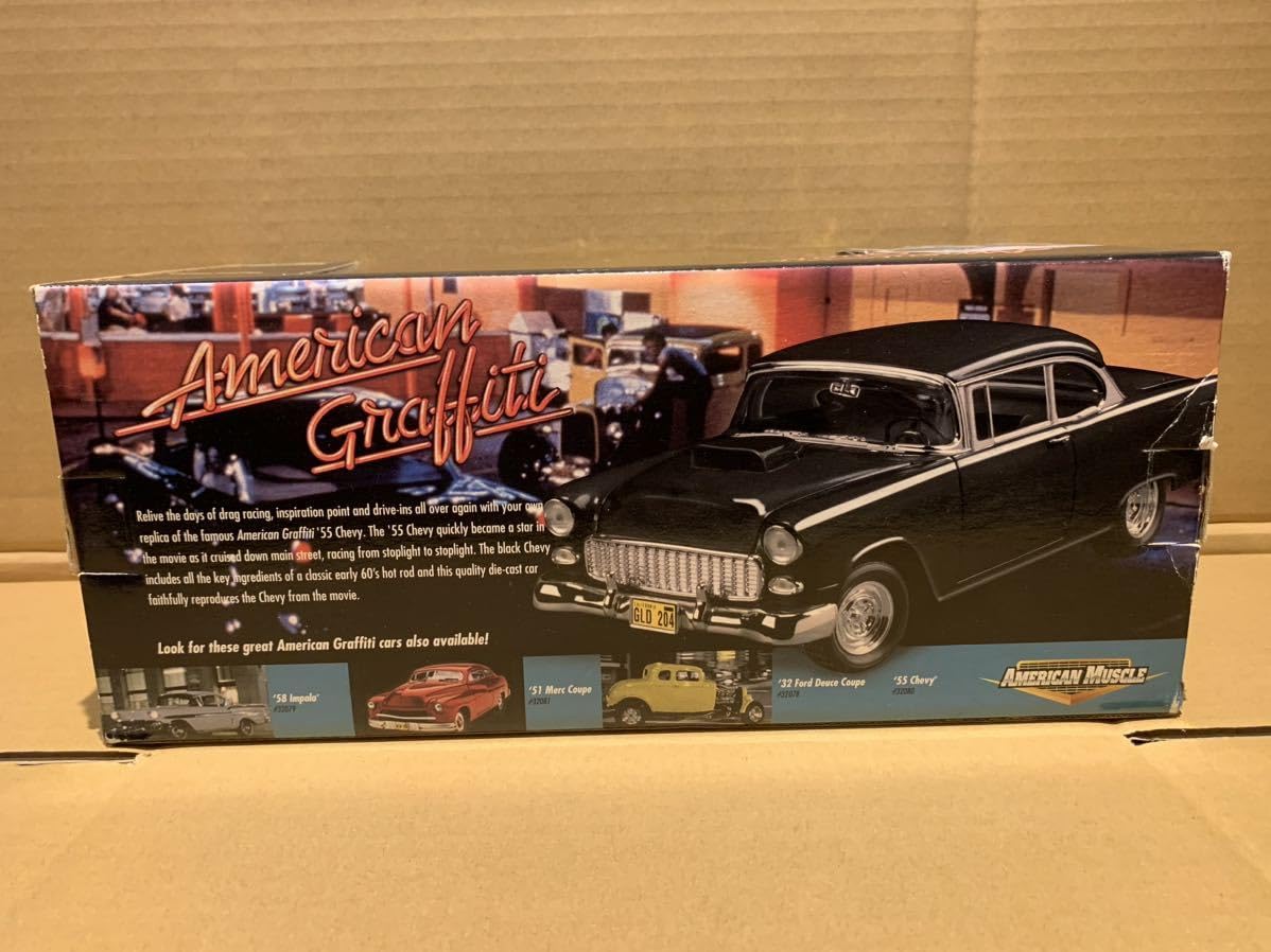 Amazon | シェビー'55 アーテル 1/18 アメリカングラフティ劇中車