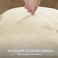 Vista 4 de BHZ Almohada estándar de plumas de ganso con funda de almohada de satén, almohada de cama de lujo de la colección de hotel para dormir, soporte