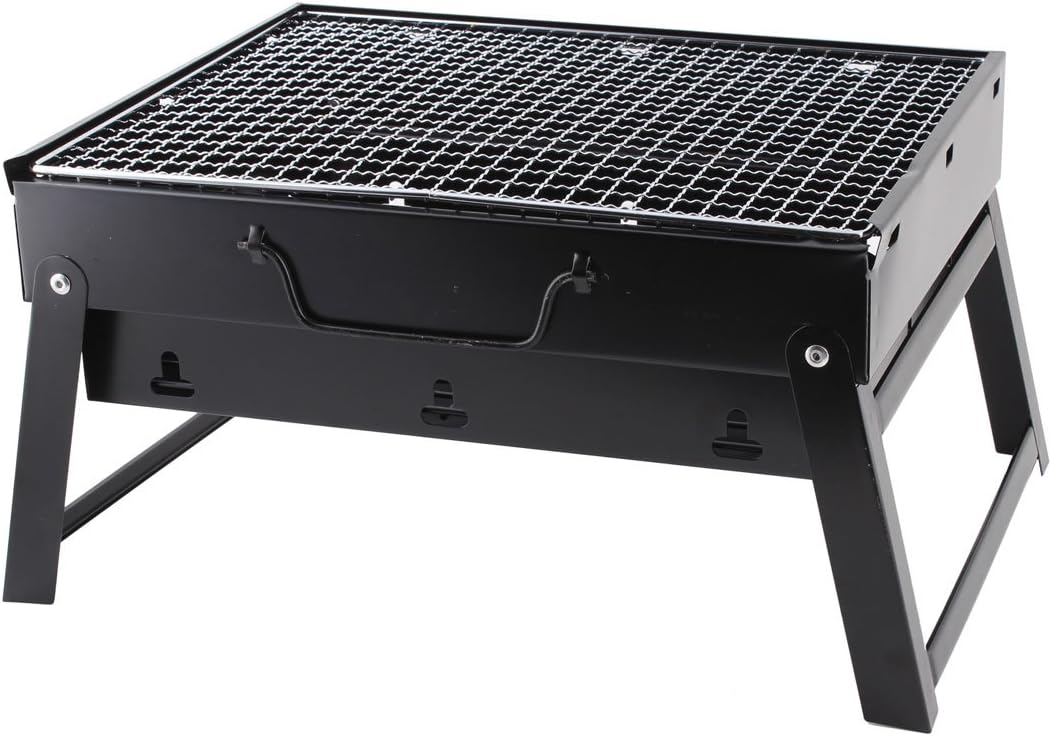 Portable Travel Picnic Camping BBQ Tool Folding Barbecue Grill 14 Inch (id: 660 b5b 8c3 ce2 620