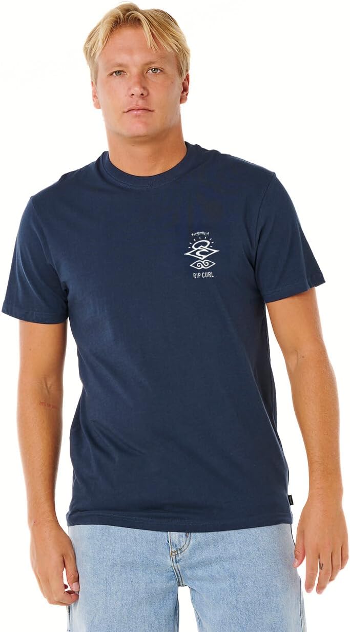 Rip Curl Graphic Short Sleeve Crew Neck T-Shirt