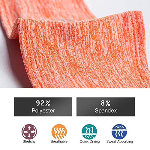 Tiaras esportivas, Andoer 3 faixas para a cabeça PCS faixas para a cabeça femininas e masculinas fai