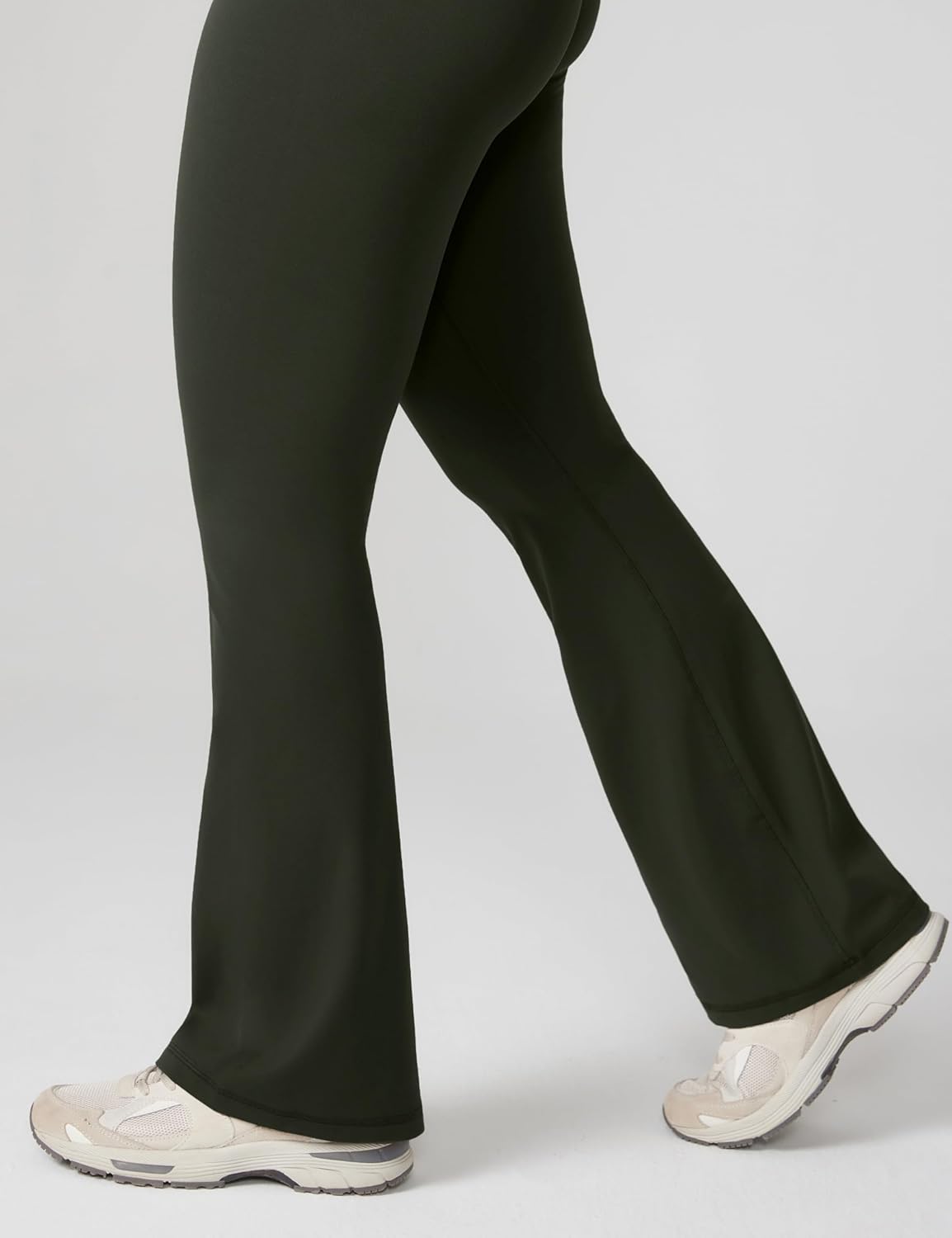 Hugcurve No Front Seam High Waisted Flare Leggings for Women Bootcut Yoga Pants Buttery Soft - 29.5''/31.5''/33.5'' - Image 4