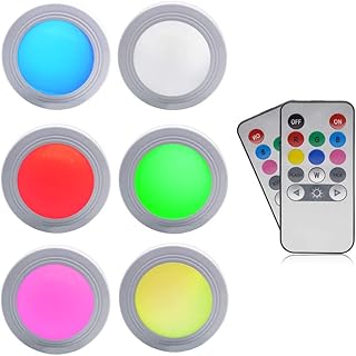 Luci LED Wireless FIVAVA - 4 Pezzi Con Telecomando, 8 Colori Per Auto, Moto E Drone | Impermeabili IP65 - Foto 9